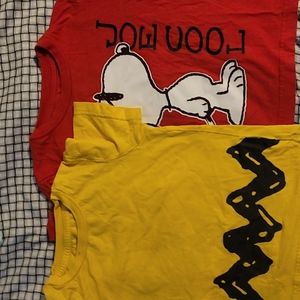Boys Charlie Brown t-shirts size 3T